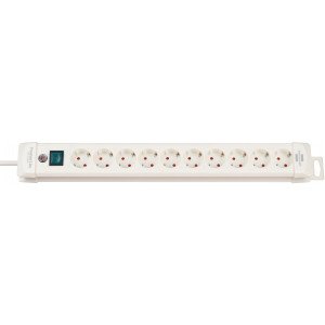 Premium-Line extension lead 10-way white 3m H05VV-F 3G1,5 1952200100