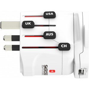 PRO World adapter set with USB 1.302539