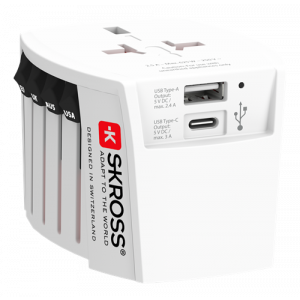 MUV World Travel adapter, USB A&C 1.302962