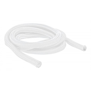 Braided Sleeve self-closing 2 m x 16 mm white 20699