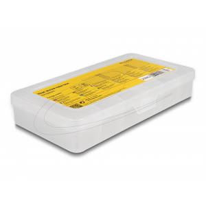 Heat shrink tube assortment box 2:1 transparent 196 pcs 20863