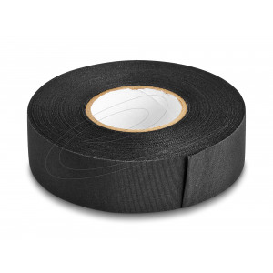 Cloth Tape 25 m x 25 mm untearable self-adhesive black 20912
