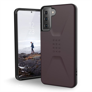 Samsung Galaxy S21+, Civilian-Fodral, Aubergine 21282D114949