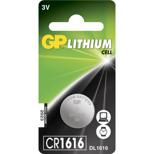 GP Batteries Lithium Cell CR1616, 3V /2181