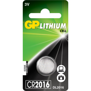 Batteri CR2016 - GP Lithium 3V