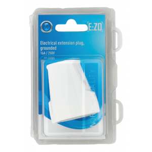 E:ZO Joint socket grounded, For mounting on grounded cable, 16A/250V, white 222308