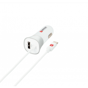 USB-billaddare med Typ-C-kabel (2.0) 2900618