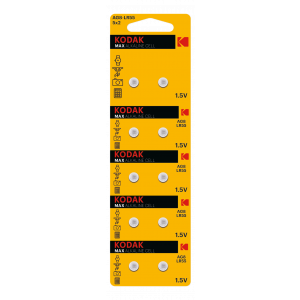 Batteri AG8/LR55 - Kodak 10-pack
