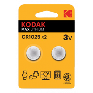 Batteri CR1025 - Kodak Max Lithium 2-pack