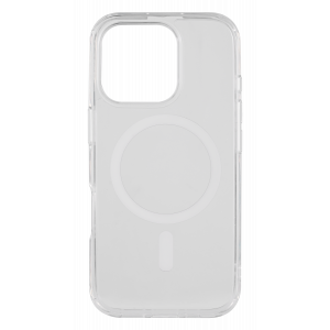 The clear back cover from Essentials lets you protect your device and at the same time appreciate its appearence.The back cover has a magnet and you can use your MagSafe accessories without removing the case. Snap on your magnetic charger or use on a magn
