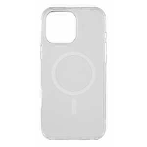The clear back cover from Essentials lets you protect your device and at the same time appreciate its appearence.The back cover has a magnet and you can use your MagSafe accessories without removing the case. Snap on your magnetic charger or use on a magn