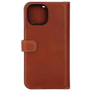Crafted from genuine leather, this 2-in-1 wallet combines the practicality of a wallet with the protection of a case. The back cover effortlessly attaches/detaches from the wallet using magnets, for convenient switching between a sleek wallet and a protec