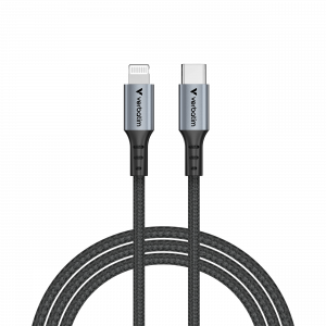 This cable supports Power Delivery (PD) charging up to 60W, ensuring fast power-ups. It also features a data transfer rate of up to 480Mbps, allowing for quick synchronisation of files, photos, and more between your Apple devices and USB-C® enabled device