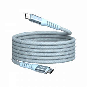 The Verbatim Sync & Charge Magnetic Cable delivers fast charging and efficient data transfer for all your USB-C devices. is the perfect solution for smartphones, tablets, and smaller electric devices. Tangle-free magnetic design ensures the cable stays ne