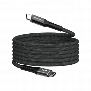 The Verbatim Sync & Charge Magnetic Cable delivers fast charging and efficient data transfer for all your USB-C devices. is the perfect solution for smartphones, tablets, and smaller electric devices. Tangle-free magnetic design ensures the cable stays ne