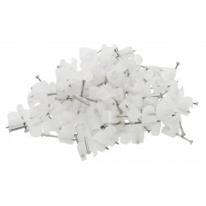 Kabelklipps 5-7mm, Neutral, 100 st. 322724