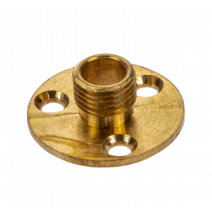 Nippelplatta, 10mm, mässing 322831