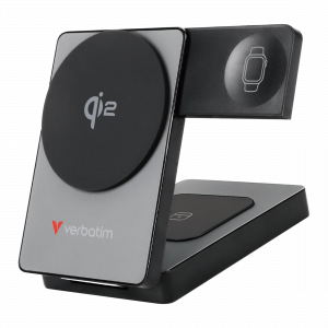 Charge 'n' Go Qi2 Magnetic Wireless Power Bank 5000mAh Grey 32294