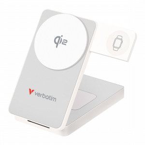 Charge 'n'Go Qi2 Magnetic Wireless Power Bank 10000mAh White 32296