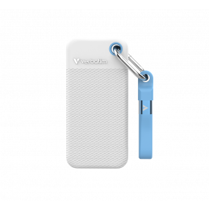Compatible with both PC and Mac operating systems, the SSD interface is USB 3.2 Gen 2 for super-fast data transfer speeds of up to 10Gbps. The SSD handles large data transfers quickly. The Pocket SSD comes with a USB-C to USB-C cable in a handy cable hold