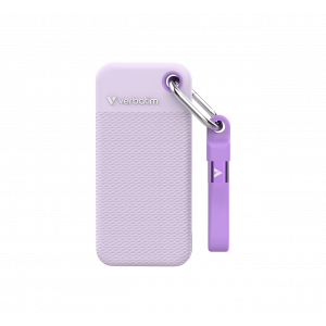 Compatible with both PC and Mac operating systems, the SSD interface is USB 3.2 Gen 2 for super-fast data transfer speeds of up to 10Gbps. The SSD handles large data transfers quickly. The Pocket SSD comes with a USB-C to USB-C cable in a handy cable hold