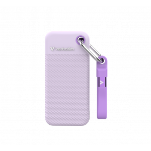 Compatible with both PC and Mac operating systems, the SSD interface is USB 3.2 Gen 2 for super-fast data transfer speeds of up to 10Gbps. The SSD handles large data transfers quickly. The Pocket SSD comes with a USB-C to USB-C cable in a handy cable hold