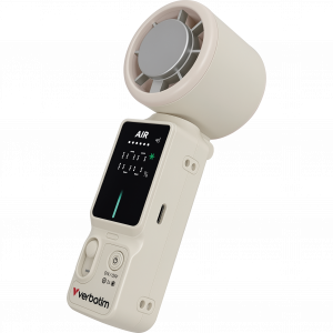 Cool 'n' Go Ice Touch Pro Handheld Fan White/Silver 32348