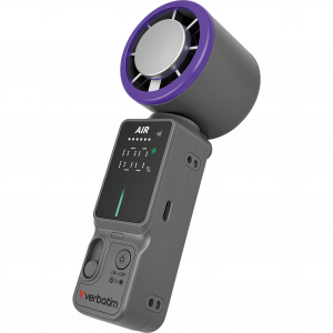 Cool 'n' Go Ice Touch Pro Handheld Fan Purple/Grey 32349