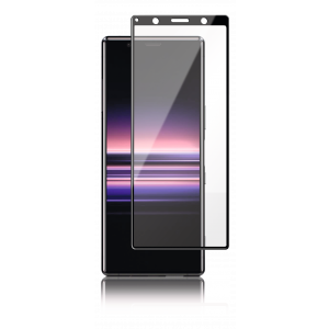Sony Xperia 5, Curved Glass, black 389248