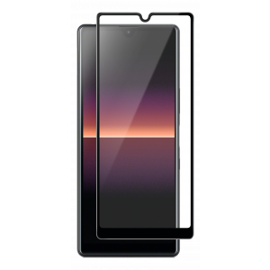 Skärmskydd Panzer för Sony Xperia L4, Full-Fit Glass, black