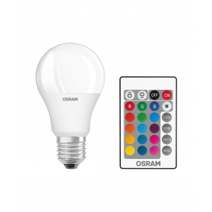 LED STAR+ RGBW Remote std 60W/827 fr E27 dim - C 4058075430754