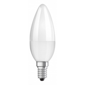 LED candle 40W/827 frosted E14 dimmable - C / 6 pcs 4058075430914