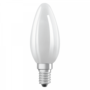 LED candle 60W/827 frosted E14 - C 4058075435513