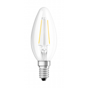 LED candle 25W/827 filament clear E14 - C 4058075436688