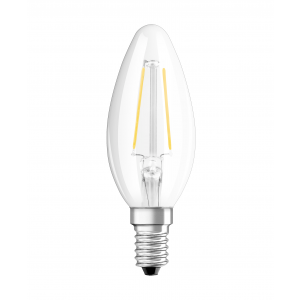 LED candle 15W/827 filament clear E14 - C 4058075436701