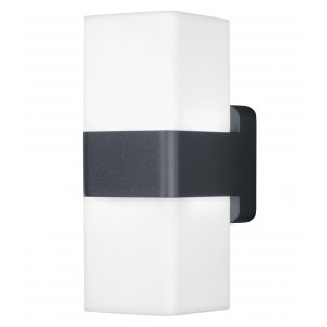 SMART+ Outdoor Cube UpDown 16W/RGBW grey WiFi - C 4058075478077