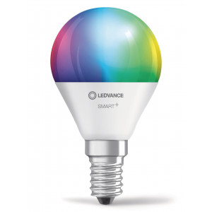 SMART+ mi-ba 40W/RGBW frosted E14 WiFi - C 4058075485631