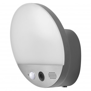 SMART+ Wall w/cam 950lm 15W/830 IP44 WiFi - C 4058075564480