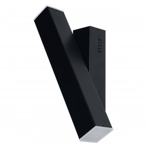 SMART+ Orbis Wall lamp cross TW Black WiFi - C 4058075573949