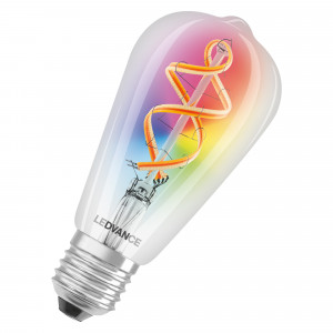 SMART+ edison RGBW clear fil E27 WiFi - C 4058075609914