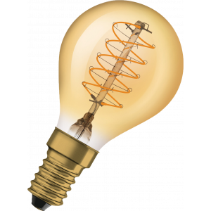 1906 LED miba gold sp fil ul th 3,4W/822 (25W) E14 dim 4058075761438