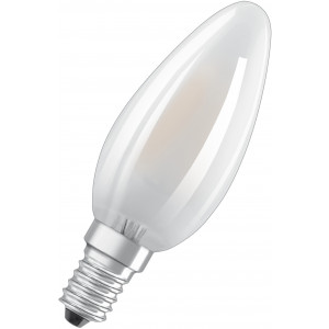 LED BASE candle fr 470lm 4W/827 (40W) E14 2-pack 4058075803930