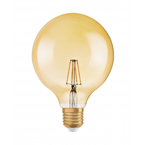 LED 1906 Vintage Gold, 2,8W/21W, E27 Glob 4058075808980