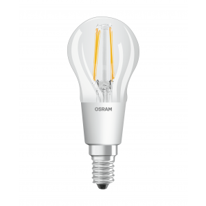 LED STAR+ GLOWdim mini-ball 40W/827 clear E14 dim 4058075809055
