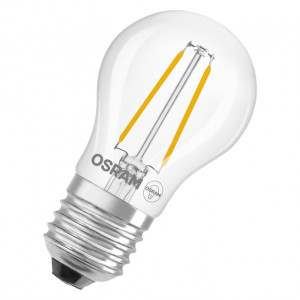 LED lamps, classic mini-ball shape | Professional LED lamps for line voltage | Nominal wattage: 1 W | Nominal voltage: 220…240 V | Color temperature: 2700 K | Luminous flux: 136 lm | Beam angle: 300 ° | Length (incl. round luminaires): 84.00 mm | Width: 4
