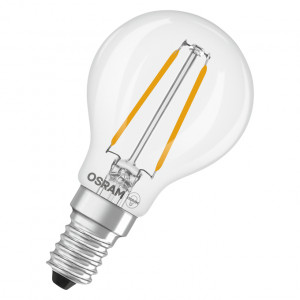 LED lamps, classic mini-ball shape | Professional LED lamps for line voltage | Nominal wattage: 1 W | Nominal voltage: 220…240 V | Color temperature: 2700 K | Luminous flux: 136 lm | Beam angle: 300 ° | Length (incl. round luminaires): 84.00 mm | Width: 4