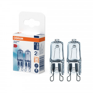 Low-voltage halogen lamps with pin base for oven lighting. Product benefits: Two to three times the luminous efficiency of conventional oven lighting. Optimum halogen content for high temperatures. Tempered pins for reliable contact at high temperatures. 