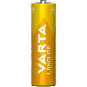 VARTA LONGLIFE is the long-lasting VARTA battery for devices with constant and low energy needs.- Long-lasting energy for devices with constant and low energy consumption, e.g. remote controls for TVs and music systems, wall clocks, radios etc.- Guarantee