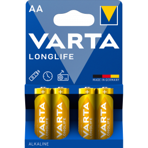 Longlife AA 4 Pack (B) 4106101414