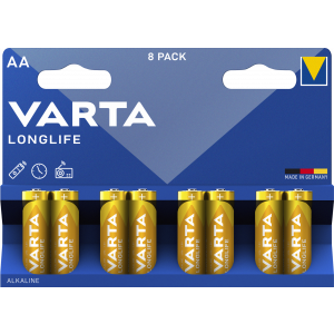 Longlife AA 8 Pack (B) 4106101418